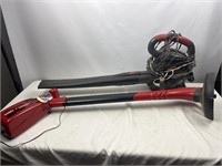 Toro cordless trimmer and Craftsman leaf blower