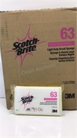 20pk Scotch Brite 63 Professional Scrub Sponges