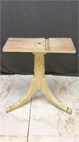 3 Legged Wood Table Base (base Only, No Top)