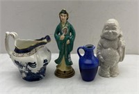 Oriental vases / doll / Buddha