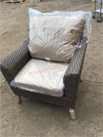 Sunbrella wicker patio chair MSRP $499