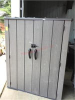 Lifetime outdoor to door storage cabinet MSRP.