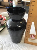Large black vase/umbrella holder