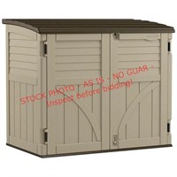 Suncast Horizontal Outdoor Garden Storage Shed