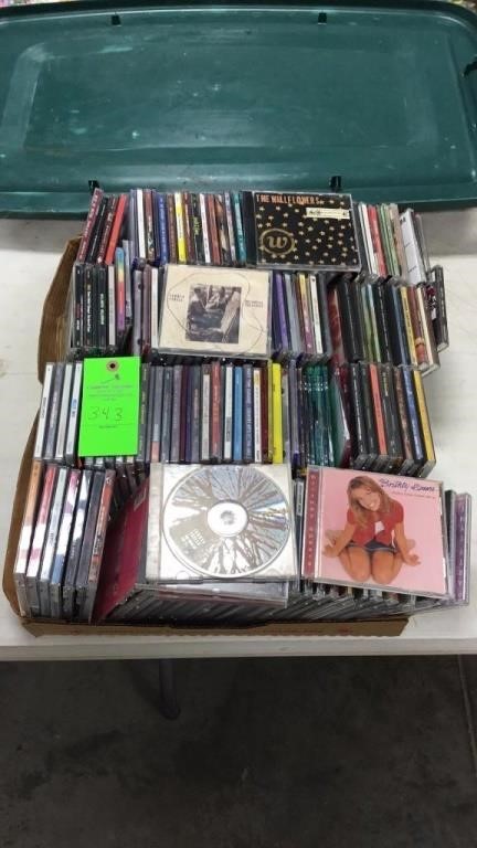 2 boxes of CD’s