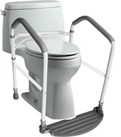 RMS Folding Toilet Safety Frame  Adjustable