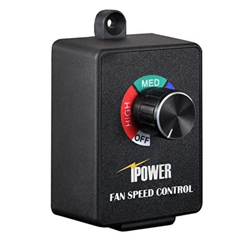 iPower Exhaust Fan Speed Controller Adjuster for