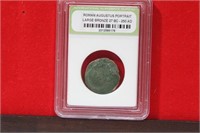 A Slabbed Large Bronze Roman Coin