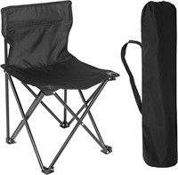 YSSOA Portable Folding Camping Chair  Black