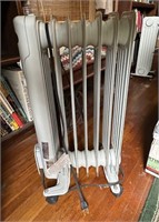 Oil filled electric heater