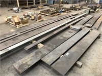 Large Qty Steel Plate, Flat, RHS