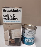 (Used) (2 pack) Krack-kote Ceiling & wall patch-