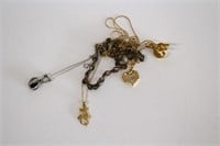 Several Necklaces-Knotted Together