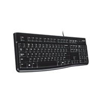 Logitech K120 Wired Keyboard for Windows, USB Plug