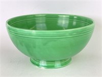 Early Old Fiesta Ware Footed Salad / Punch Bowl