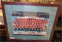 WASHINGTON REDSKINS SUPERBOWL PHOTO SOME AUTOGRAPH