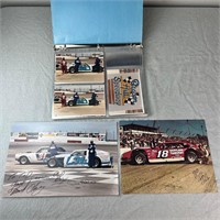 Signed Race Car Memorabilia Album