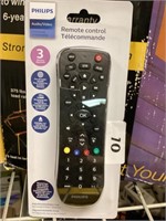 Philips 3-Device Universal Remote Control