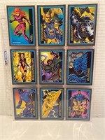 9 X 1993 Skybox Ultraverse Cards