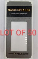 LOT OF 50 - Magic Speaker Induction Speaker. No Wi