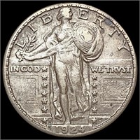 1924-S Standing Liberty Quarter CLOSELY