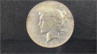 1927-S Silver Peace Dollar semi-key
