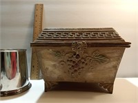 2 Tankards and Metal Box