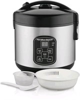 New Hamilton Beach 8 Cup Rice Cooker and Steamer,