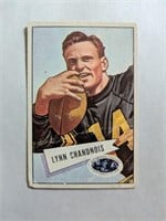 1952 Bowman Large Lynn Chandnois Card #20