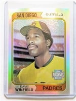2001 Dave Winfield Topps Archives Reserve 1974 RC