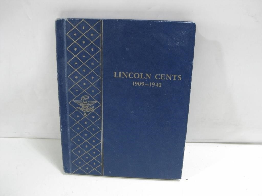 Lincoln Cent Album W/ Some Coins