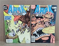 1986 DC Arak Son of Thundar Coic Books