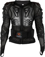 RIDBIKER Motorcycle Full Body Armor (Black  XL)