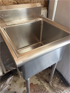 trinity stainless steel single sink