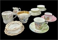 China Cups & Saucers, Mustache Cup