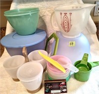 Tupperware - Misc, some missing lids