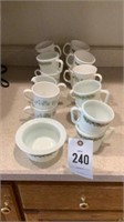 Pyrex cups, Corning cups
