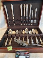 Vintage SilverPlate Flatware in box