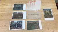 VINTAGE MILITARY POST CARDS