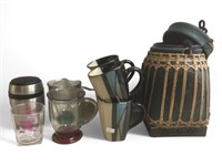 Coffee Mugs, Juice Glasses, Canister