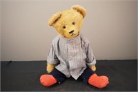 Large Jointed Antique Mohair Bear