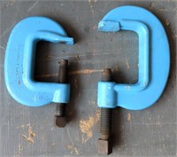 (2) Blue C Clamps