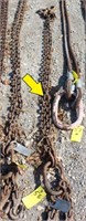 2-Legged Rigging Chain, 3/8" x 7' L,