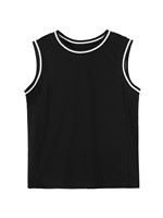 Haloumoning Boys Mesh Tank Tops Kids Sleeveless At