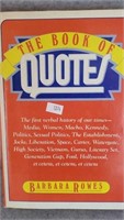 "THE BOOK OF QUOTES" BARBARA ROWES