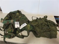 (2) Military Backpacks