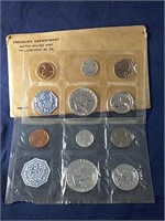 1958 AND 1963 SILVER MINT SETS