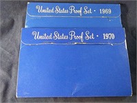1969 AND 1970 PROOF SETS