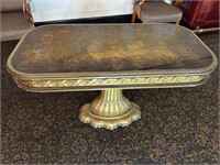 Single Pedestal, Ornate Console Table