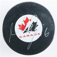 MAX DOMI - Team Canada Puck Signed, C.O.A.